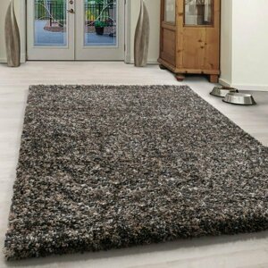 Kusový koberec Enjoy shaggy 4500 taupe (Varianta: 120 x 170 cm)