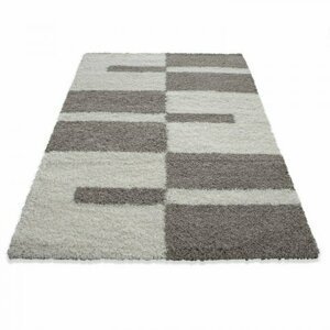 Kusový koberec Gala shaggy 2505 beige (Varianta: 100 x 200 cm)