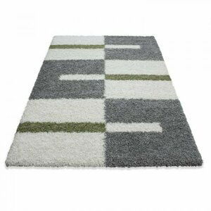 Kusový koberec Gala shaggy 2505 green (Varianta: 100 x 200 cm)