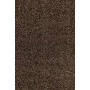 Kusový koberec Life Shaggy 1500 brown (Varianta: 120 x 170 cm)