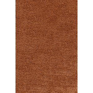 Kusový koberec Life Shaggy 1500 terra (Varianta: Kulatý průměr 120 cm-SLEVA)