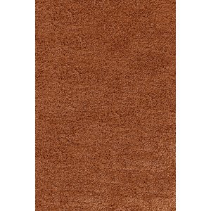 Kusový koberec Life Shaggy 1500 terra (Varianta: Kulatý průměr 160 cm)