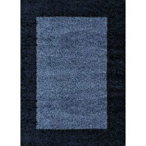 Kusový koberec Life Shaggy 1503 navy (Varianta: 160 x 230 cm)