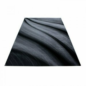 Kusový koberec Miami 6630 black (Varianta: 160 x 230 cm)