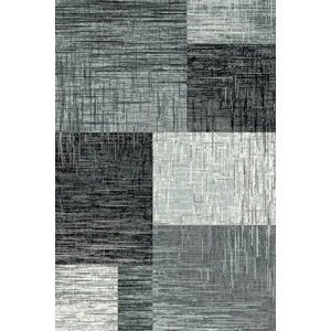 Kusový koberec Plus 8001 black (Varianta: 80 x 150  cm)