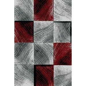 Kusový koberec Plus 8003 red (Varianta: 120 x 170 cm)