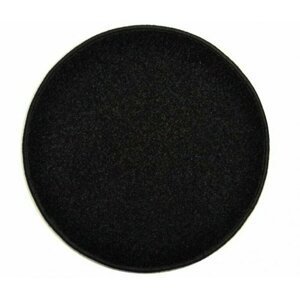 Eton černý koberec kulatý (Varianta: průměr 120 cm)