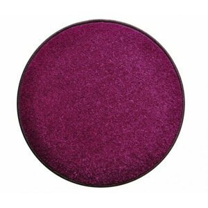 Eton fialový koberec kulatý (Varianta: průměr 80 cm)
