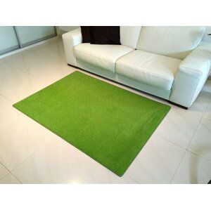 Kusový zelený koberec Eton (Varianta: 160 x 240 cm)