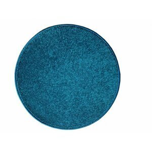Kusový koberec Eton Lux tyrkysový kruh (Varianta: Kruh 120 cm)