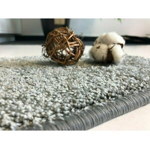 Kusový koberec Udine šedý (Varianta: 80 x 150  cm - SLEVA)