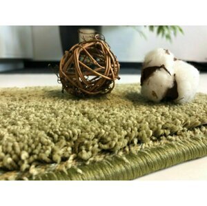 Kusový koberec Udine zelený (Varianta: 80 x 150  cm - SLEVA)