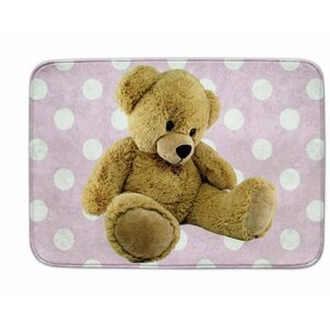 Dětský koberec Ultra Soft Medvídek růžový (Varianta: 130 x 180 cm-SLEVA)