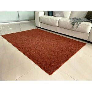Kusový koberec Modena terra (Varianta: Kulatý průměr 67 cm)