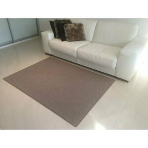 Kusový koberec Astra béžová (Varianta: kulatý 100 cm průměr)