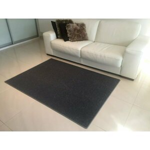 Kusový koberec Astra šedá (Varianta: Kulatý průměr 100 cm)