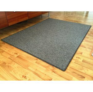 Kusový koberec Nature tmavě béžová (Varianta: 1 m2 s obšitím)