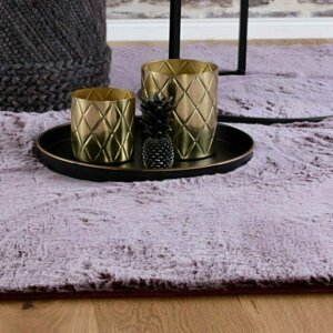 Kusový koberec Flamenco 425 berry (Varianta: Kulatý 80 cm průměr)