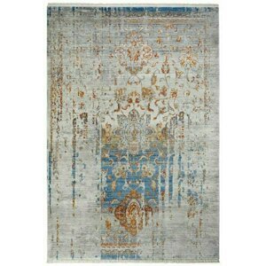 Kusový koberec Laos 453 blue (Varianta: 40 x 60 cm)