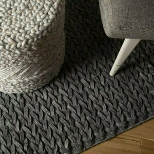 Kusový koberec Linea 715 anthracite (Varianta: 160 x 230 cm)