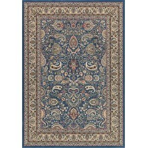 Perský vlněný koberec Diamond 72201/901 modrý Osta (Varianta: 200 x 250)