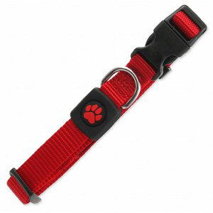 Obojek Active Dog Premium S červený 1,5x27-37cm