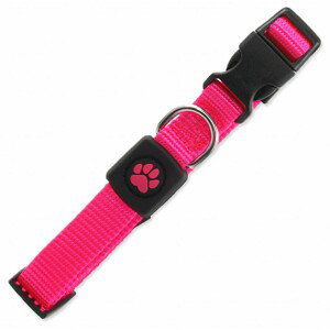 Obojek Active Dog Premium S růžový 1,5x27-37cm