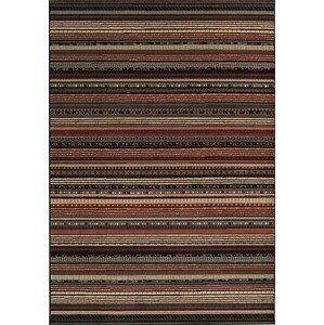 Moderní kusový koberec Zheva 65402/090, černý Osta (Varianta: 135 x 200)