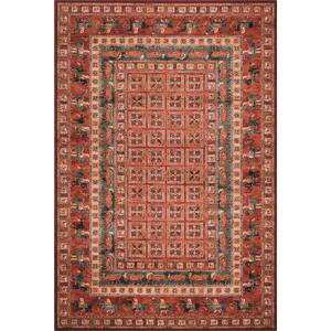Perský kusový koberec Kashqai 4301/300, červený Pazyryk Osta (Varianta: 160 x 240-SLEVA)