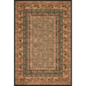Perský kusový koberec Kashqai 4301/500, hnědý Pazyryk Osta (Varianta: 135 x 200)