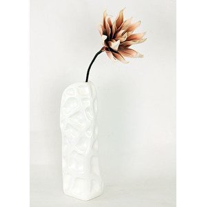 Magnolie terakotovo-béžová, umělá květina pěnová K-110