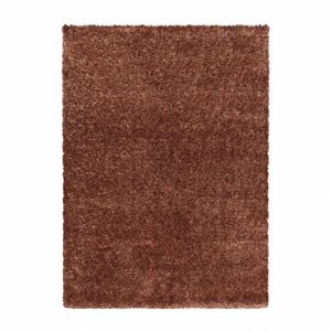 Kusový koberec Brilliant shaggy 4200 cooper (Varianta: 140 x 200 cm)