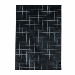 Kusový koberec Costa 3521 black (Varianta: 140 x 200 cm)