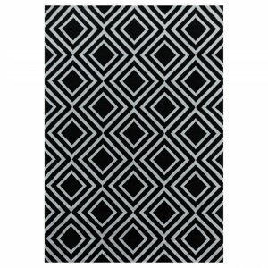 Kusový koberec Costa 3525 black (Varianta: 120 x 170 cm)