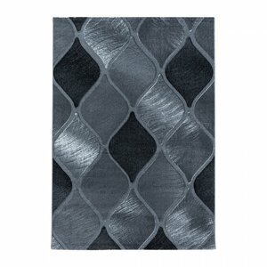 Kusový koberec Costa 3530 black (Varianta: 120 x 170 cm)
