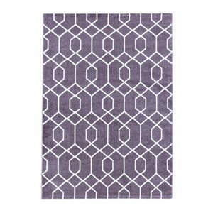 Kusový koberec Efor 3713 violet (Varianta: 120 x 170 cm)