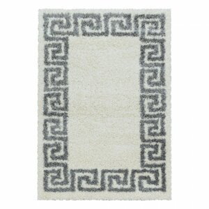 Kusový koberec Hera shaggy 3301 cream (Varianta: 140 x 200 cm)