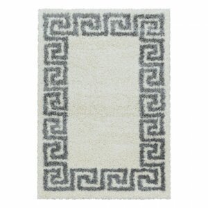 Kusový koberec Hera shaggy 3301 cream (Varianta: 280 x 370 cm)