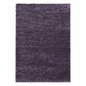 Kusový koberec Sydney shaggy 3000 violet (Varianta: Kruh průměr 120 cm)