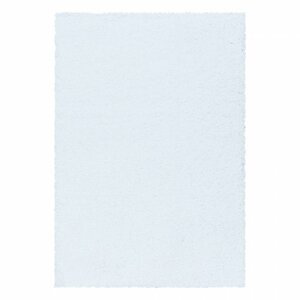 Kusový koberec Sydney shaggy 3000 white (Varianta: Kruh průměr 120 cm)