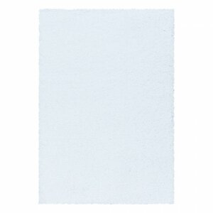 Kusový koberec Sydney shaggy 3000 white (Varianta: Kruh průměr 160 cm)