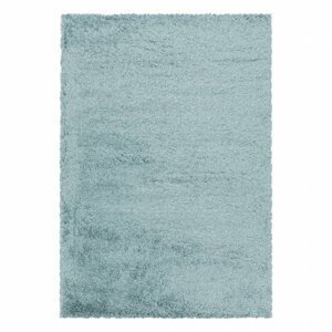 Kusový koberec Fluffy shaggy 3500 blue (Varianta: Kruh průměr 120 cm)