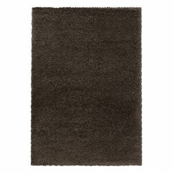 Kusový koberec Fluffy shaggy 3500 brown (Varianta: 160 x 230 cm)