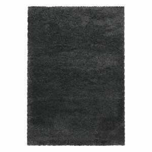 Kusový koberec Fluffy shaggy 3500 grey (Varianta: 280 x 370 cm)