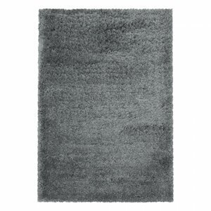 Kusový koberec Fluffy shaggy 3500 light grey (Varianta: 140 x 200 cm)
