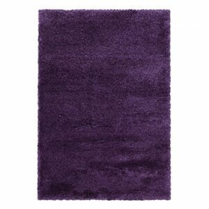 Kusový koberec Fluffy shaggy 3500 lila (Varianta: 120 x 170 cm)
