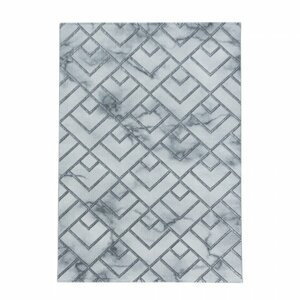 Kusový koberec Naxos 3813 silver (Varianta: 240 x 340 cm)