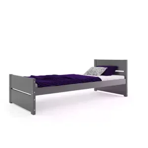 Dětská patrová postel Dominik - 2 osoby, 80x190 s úložným prostorem – Bílá, Růžová