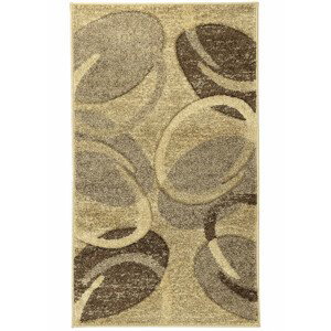 Oriental Weavers International Kusový koberec PORTLAND 2093/AY3Y, Hnědá (Rozměr: 80 x 140 cm)