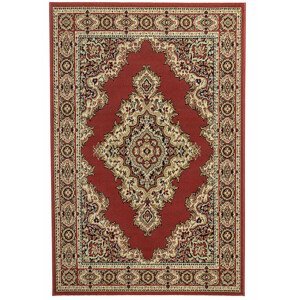 Sintelon doo Kusový koberec PRACTICA 58/CMC, Červená, Vícebarevné (Rozměr: 200 x 300 cm)